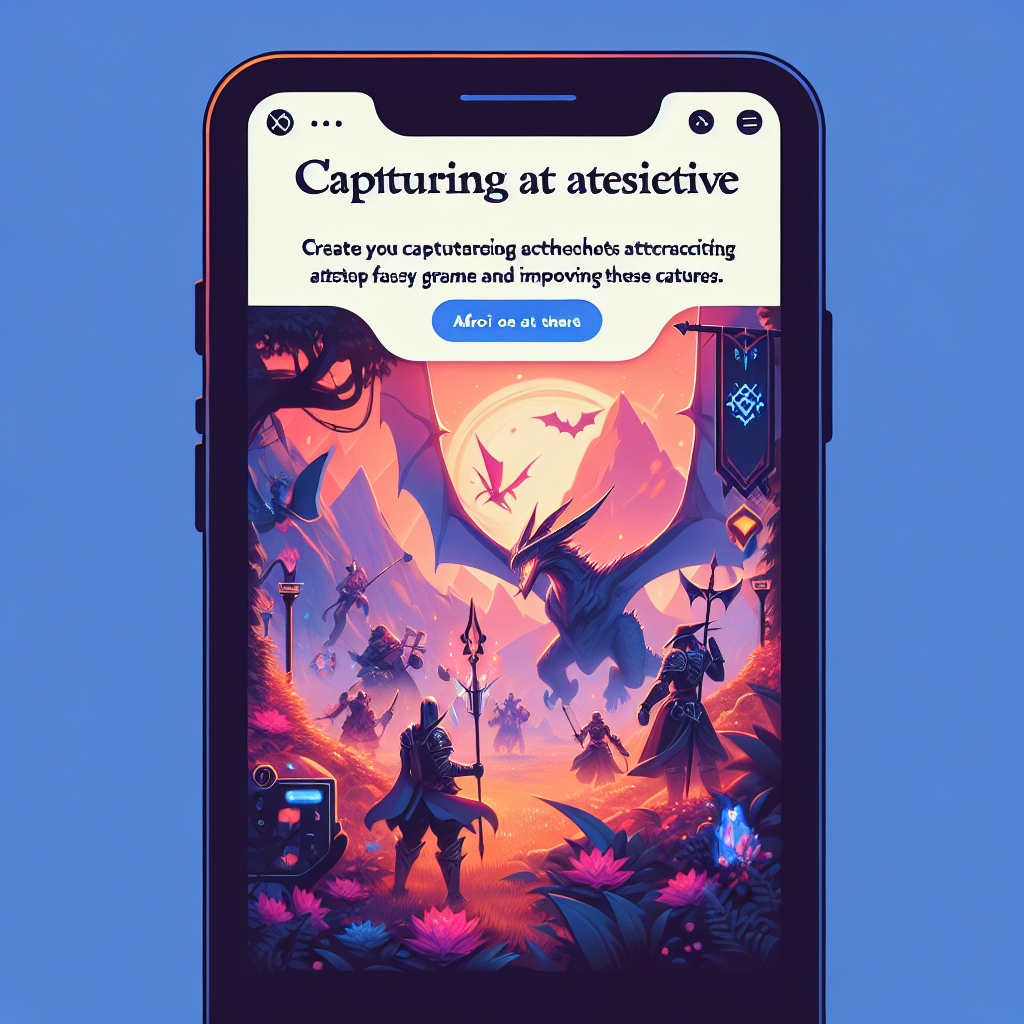 Tips untuk Mengambil Gambar Mobile Legend yang Menarik dan Estetik