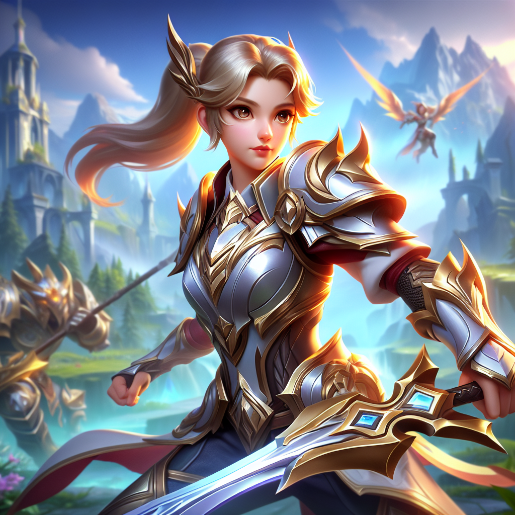 Explore the Stunning Beauty of Hero Cantik Wallpapers in Mobile Legends